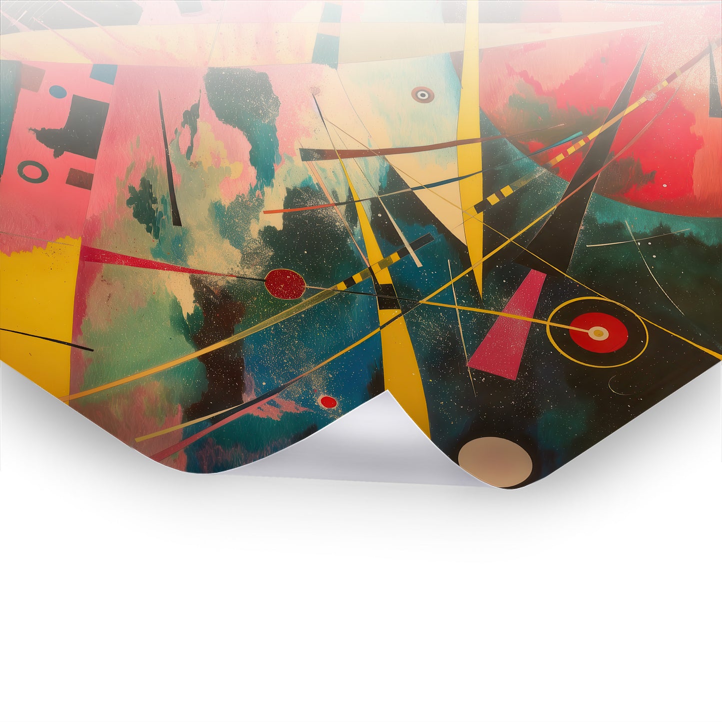 Cosmic Harmony - Klassische Poster-Kunst von Wassily Kandinsky