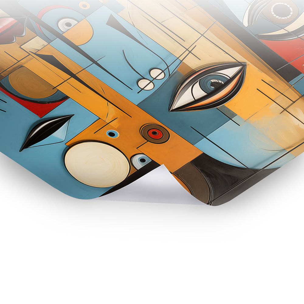 Geometric Expressions - Klassische Kunst als Poster & Hahnemühle von Pablo Picasso