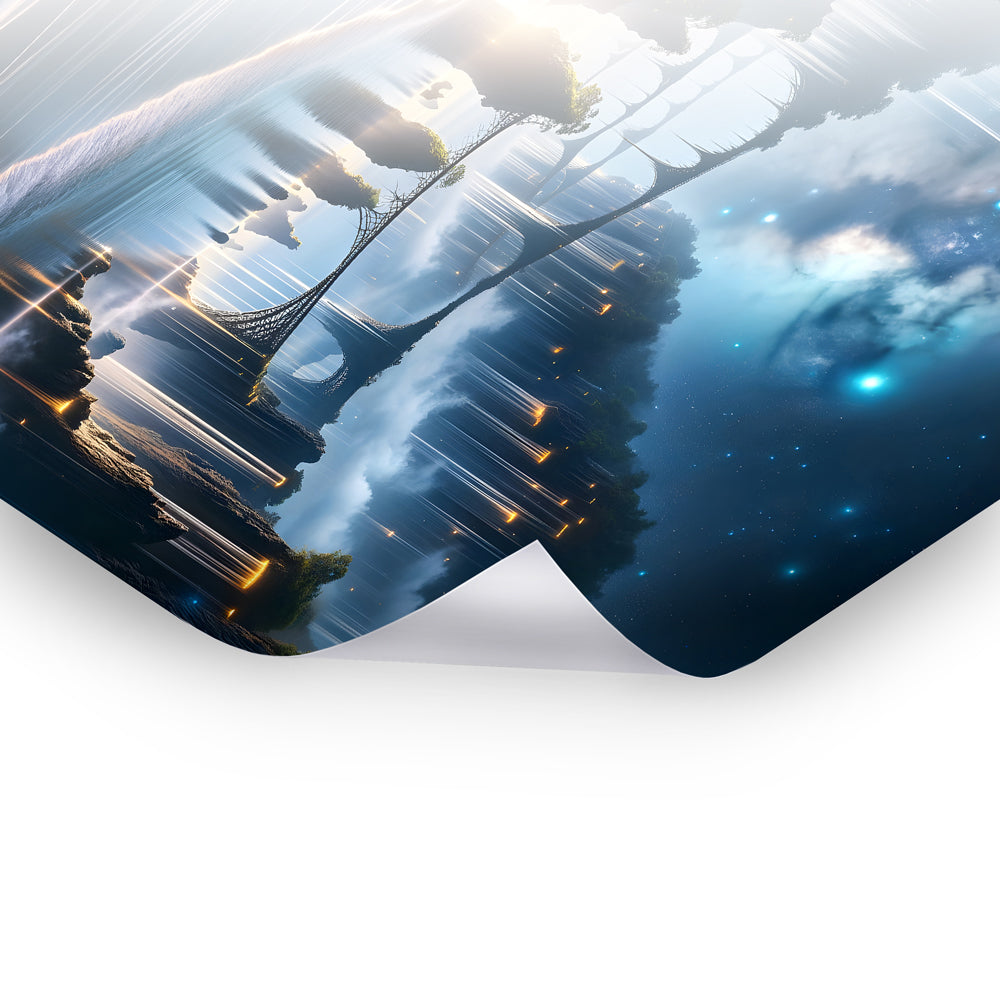 Luminous Shores - Episch Poster & Hahnemühle in beeindruckenden Landschaftsbildern