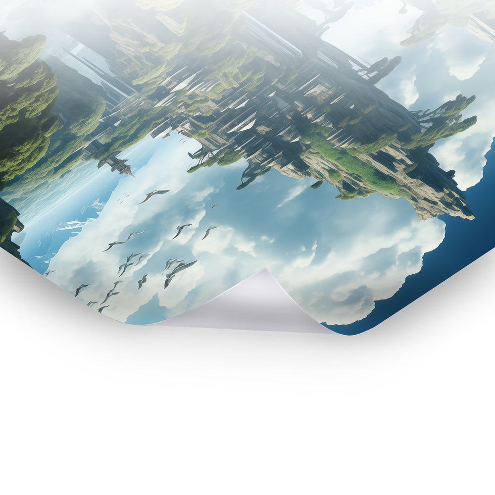 Celestial Highlands - Episch Poster & Hahnemühle in beeindruckenden Landschaftsbildern