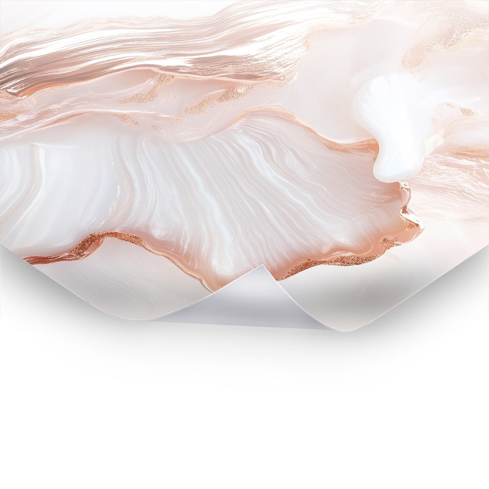 Rosé Dream No. 1 - Kunstvolles Poster & Hahnemühle im Stil asiatischer Kunst