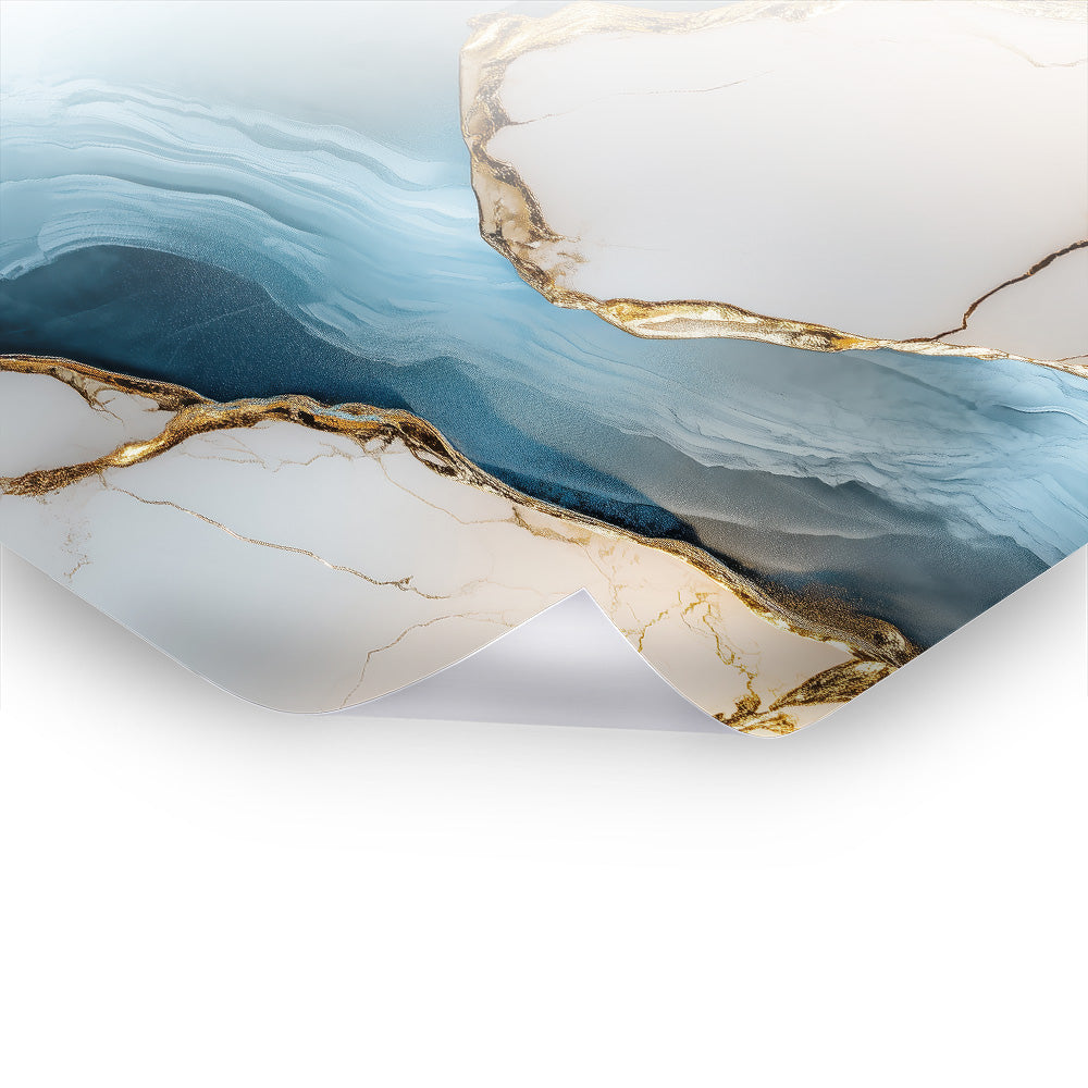 Celestial Marble No. 2 - Kunstvolles Poster & Hahnemühle im Stil asiatischer Kunst