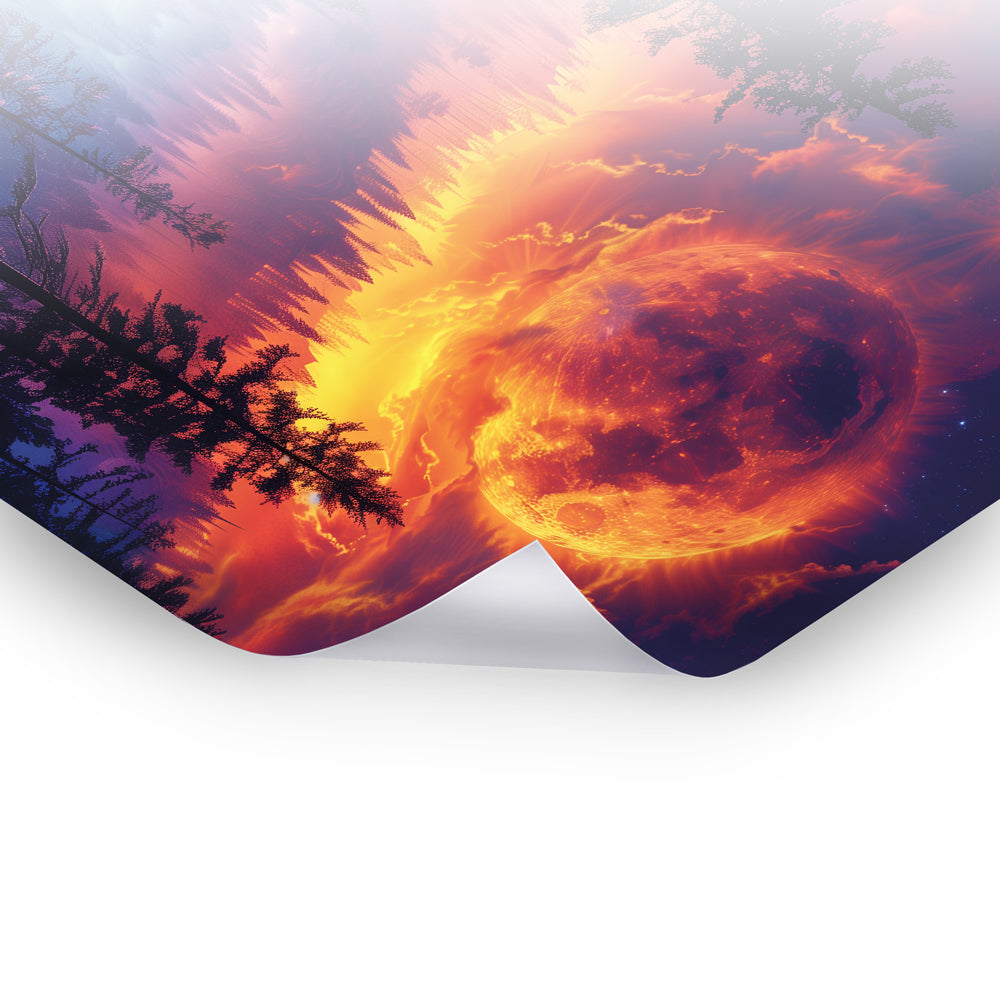 Flame Sky - Episch Poster & Hahnemühle in beeindruckenden Landschaftsbildern