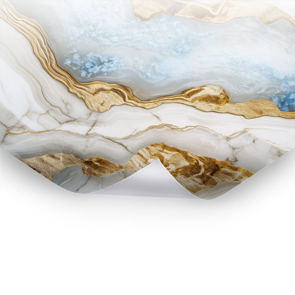 Celestial Marble No. 3 - Kunstvolles Poster & Hahnemühle im Stil asiatischer Kunst