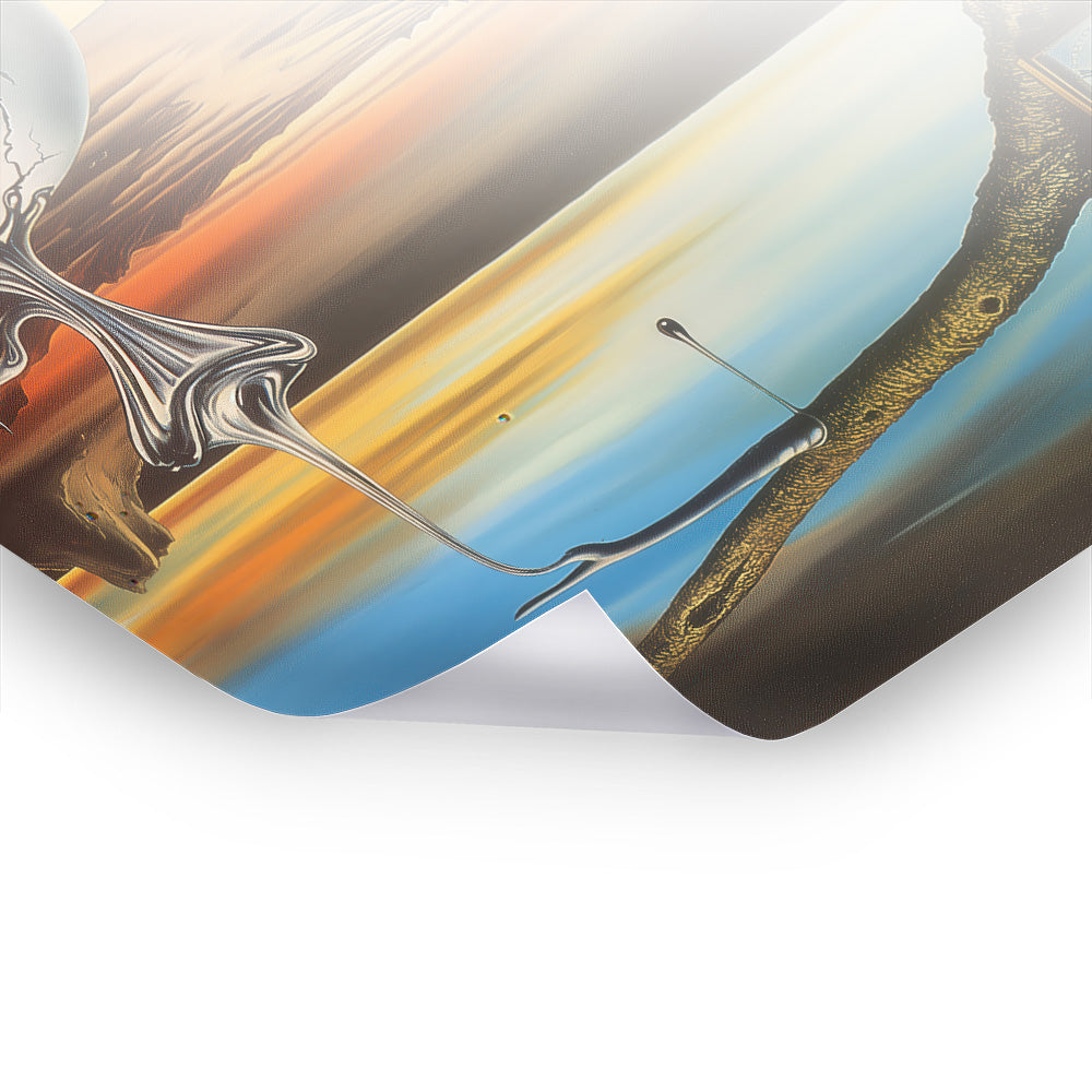 Flowing Time - Salvador Dalí auf Poster & Hahnemühle in beeindruckender Qualität