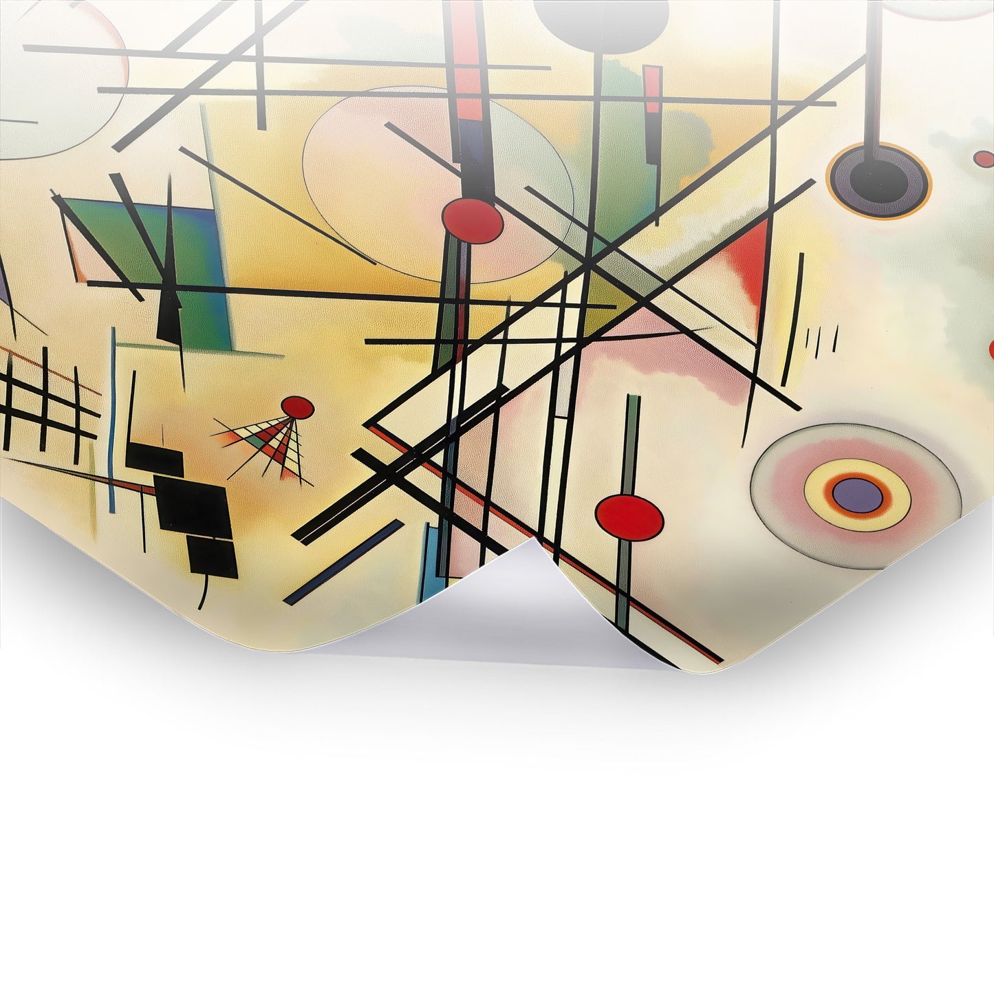 Circle and Line - Klassische Poster-Kunst von Wassily Kandinsky