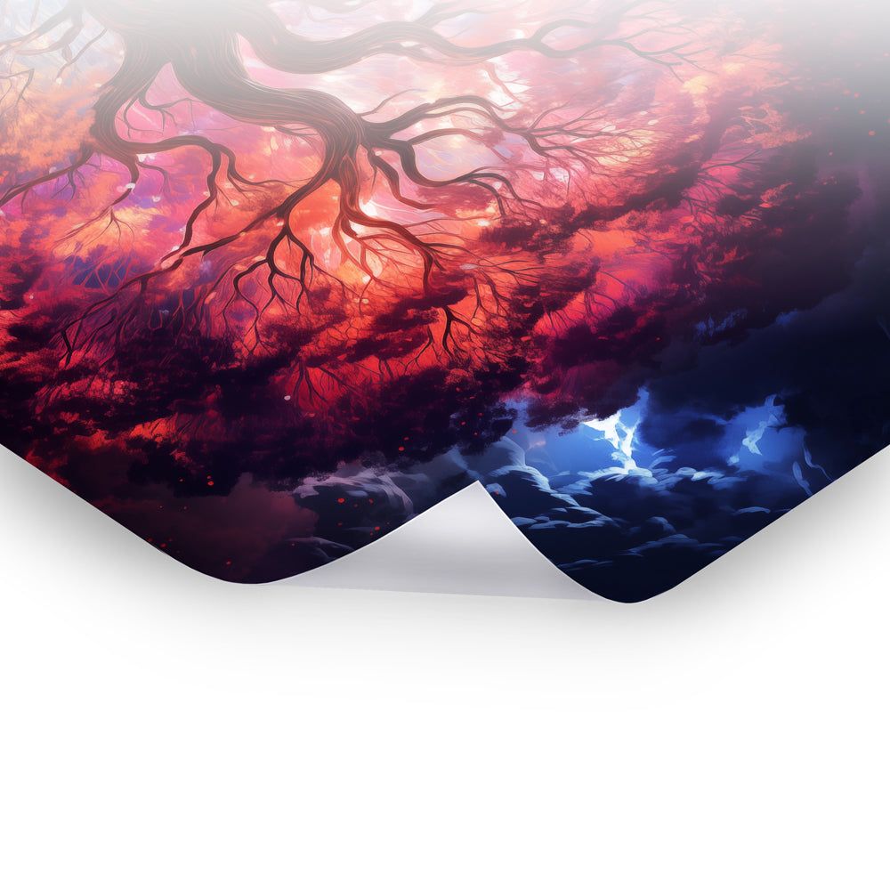 Veins of Vitality - Episch Poster & Hahnemühle in beeindruckenden Landschaftsbildern