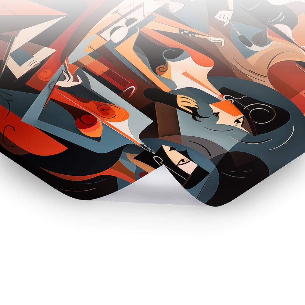 Symphonic Night Out - Klassische Kunst als Poster & Hahnemühle von Pablo Picasso