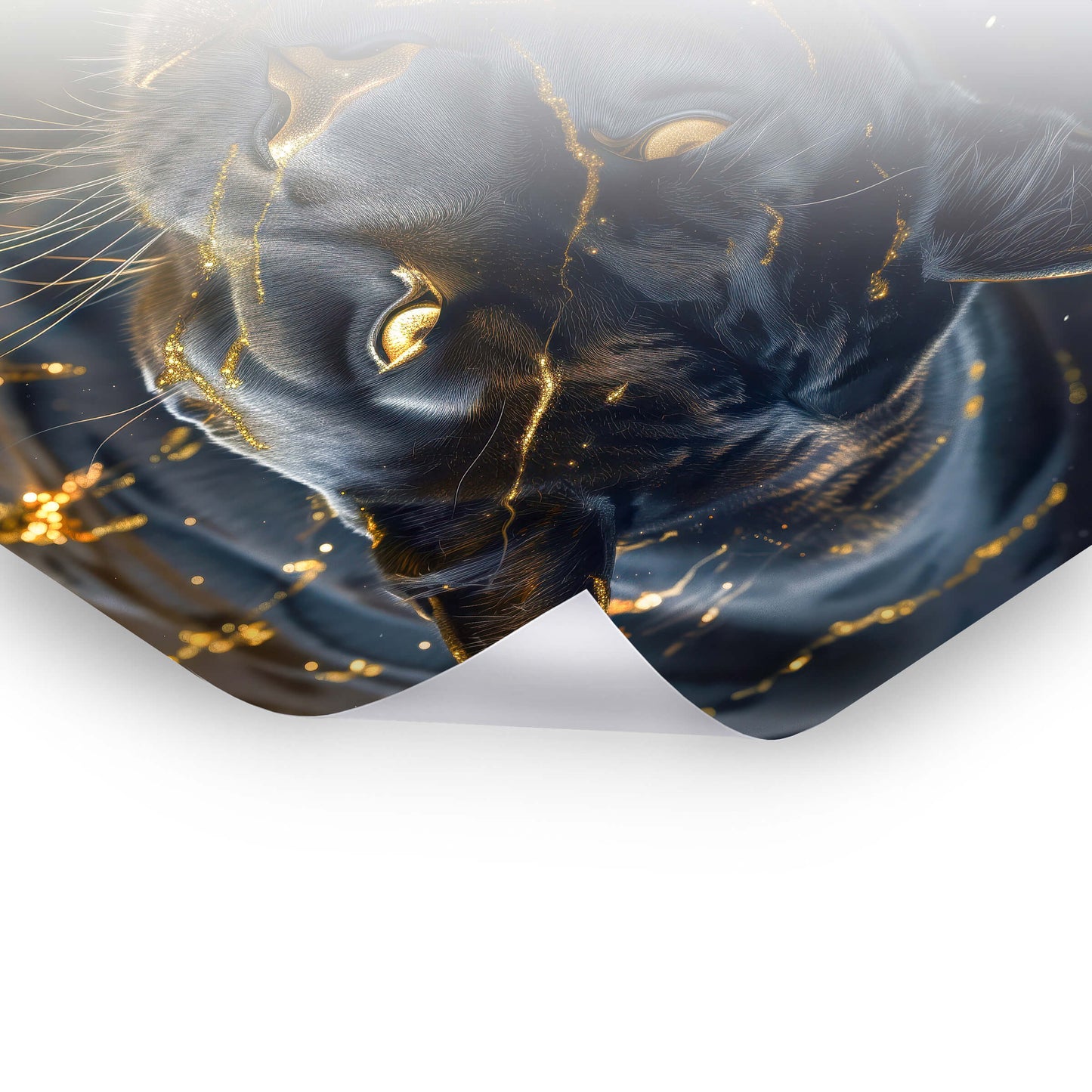 Majestic Shadow - Goldene Bilder als Poster & Hahnemühle-Wandbild