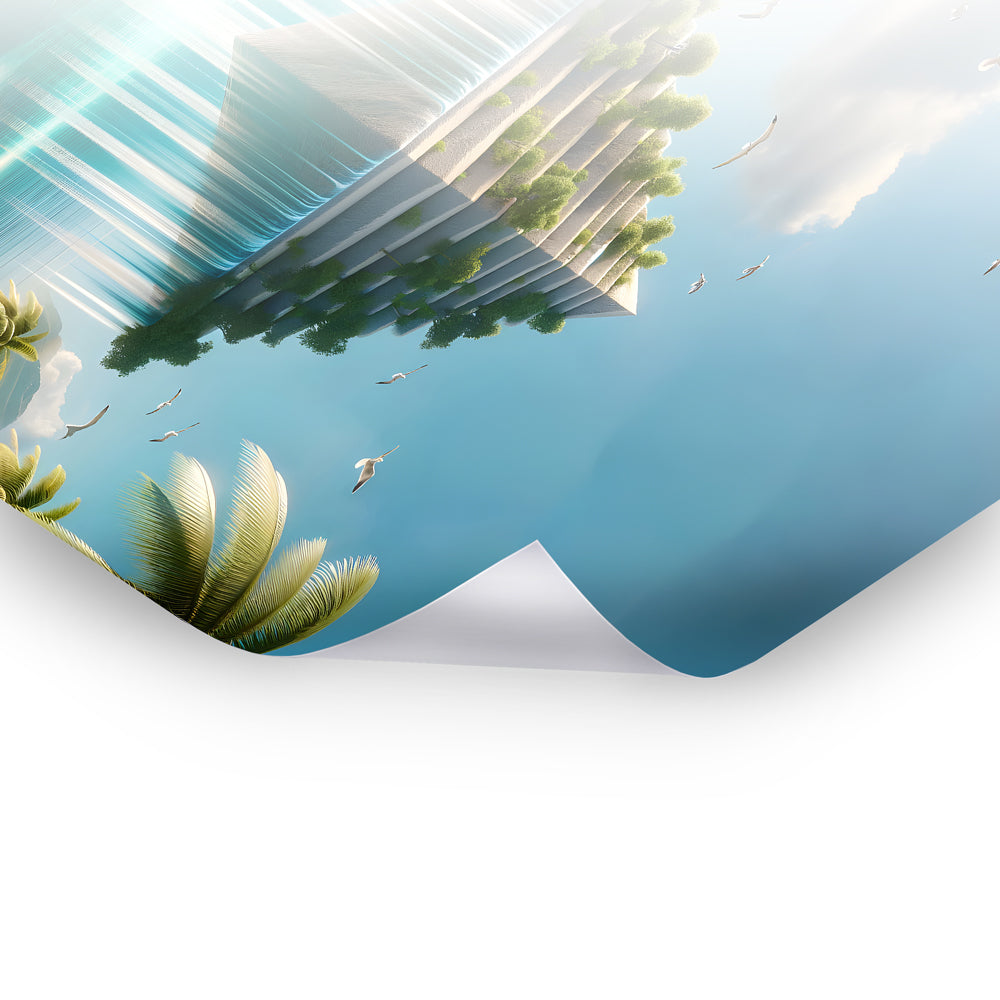 Sanctuary Falls - Episch Poster & Hahnemühle in beeindruckenden Landschaftsbildern