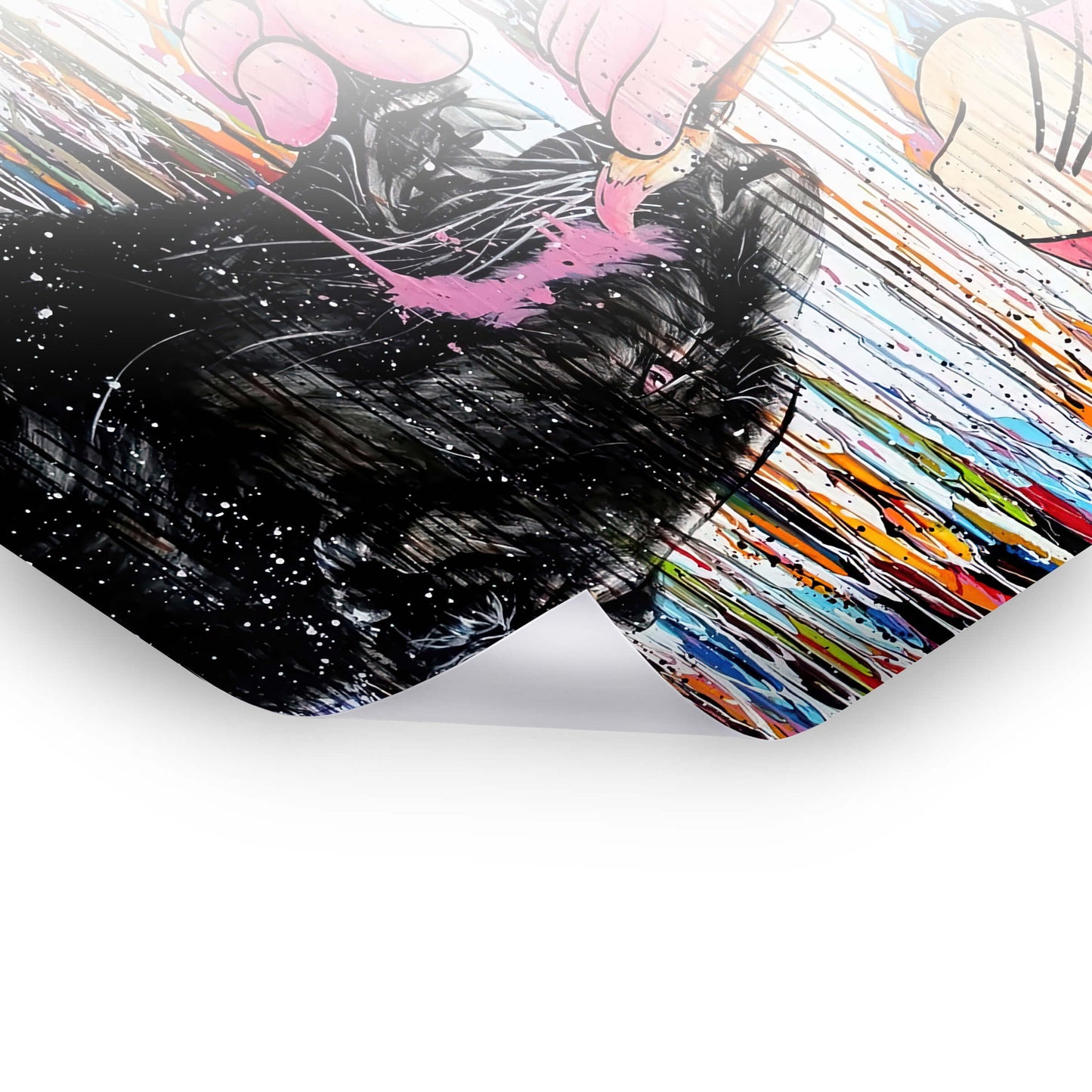 Paint Panther - Moderne Pop Art Bilder als Poster & Hahnemühle-Wandbild