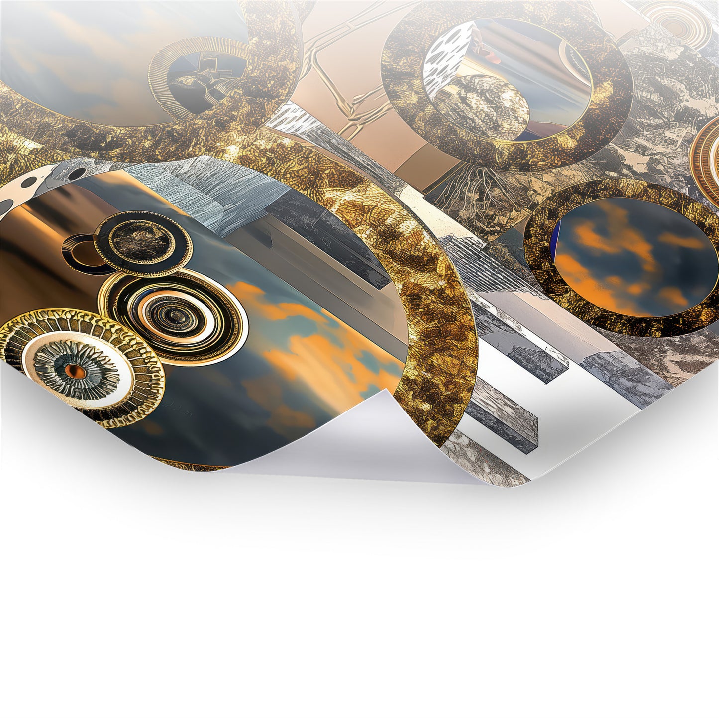 City of Reflections - Klassische Kunst als Poster & Hahnemühle von Gustav Klimt