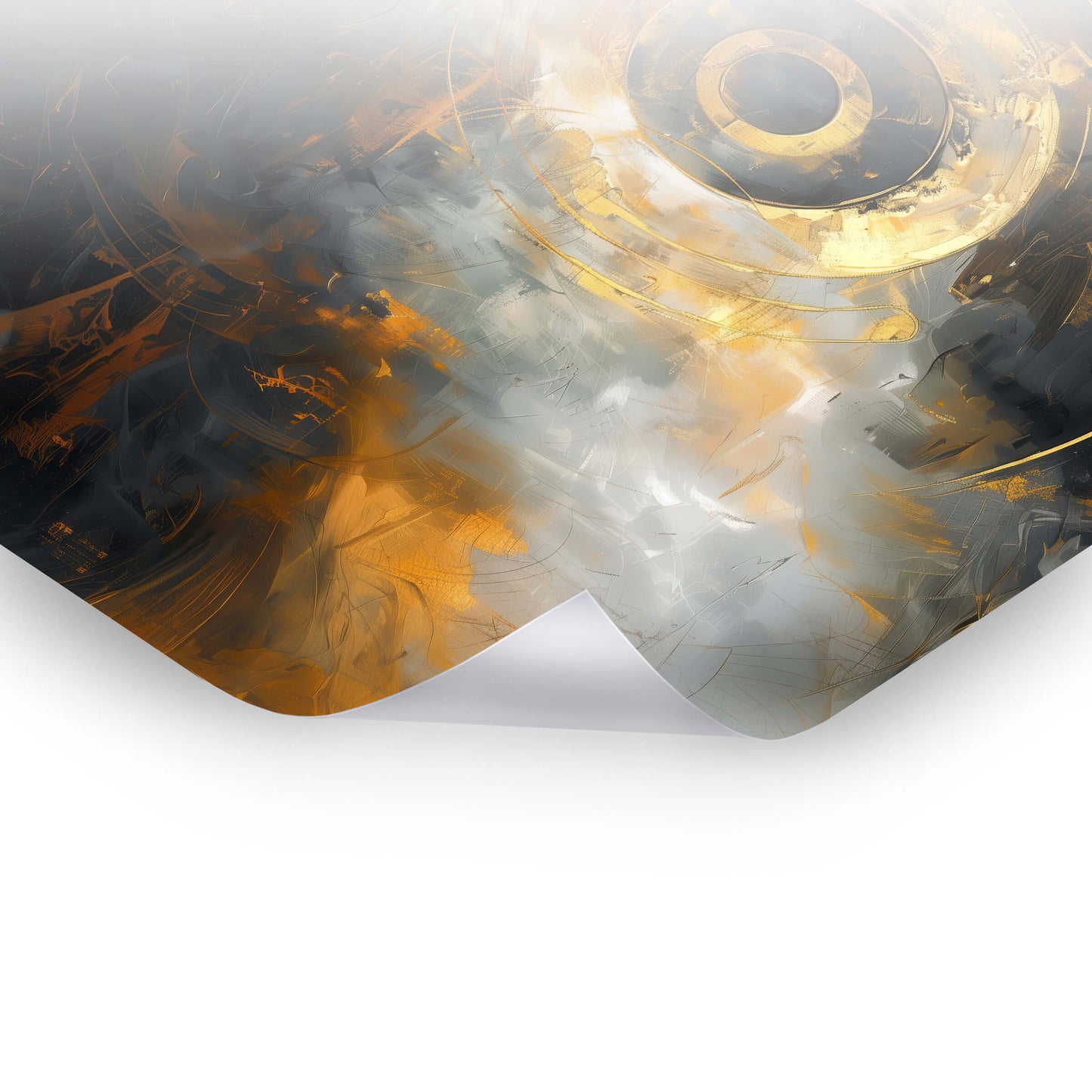 Golden Tempest - Goldene Bilder als Poster & Hahnemühle-Wandbild