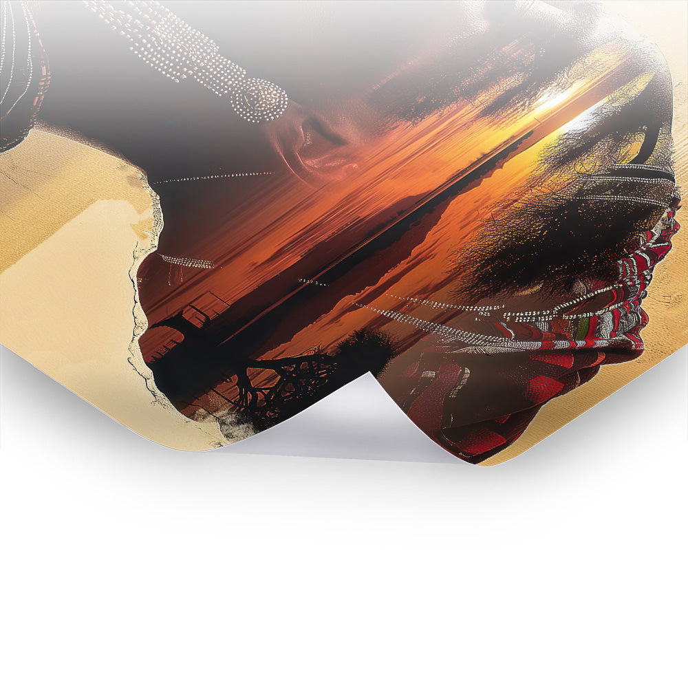 AfriArt in Profile - Zeitlose afrikanische Kunst auf hochwertigem Poster & Hahnemühle