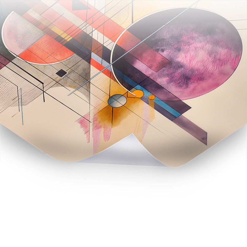 Symphony of Lines - Klassische Poster-Kunst von Wassily Kandinsky