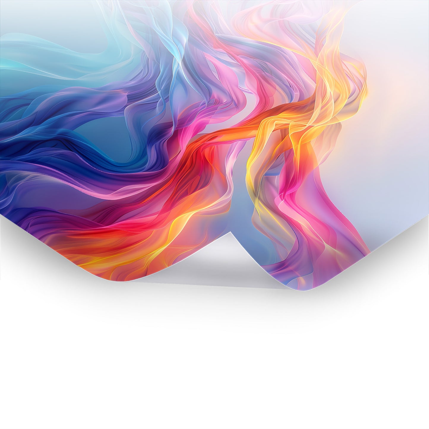 Color Flow - Kunstvolles Poster & Hahnemühle im Stil asiatischer Kunst