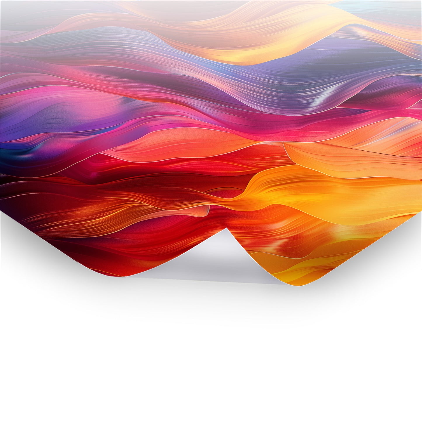 Vibrant Motion - Kunstvolles Poster & Hahnemühle im Stil asiatischer Kunst