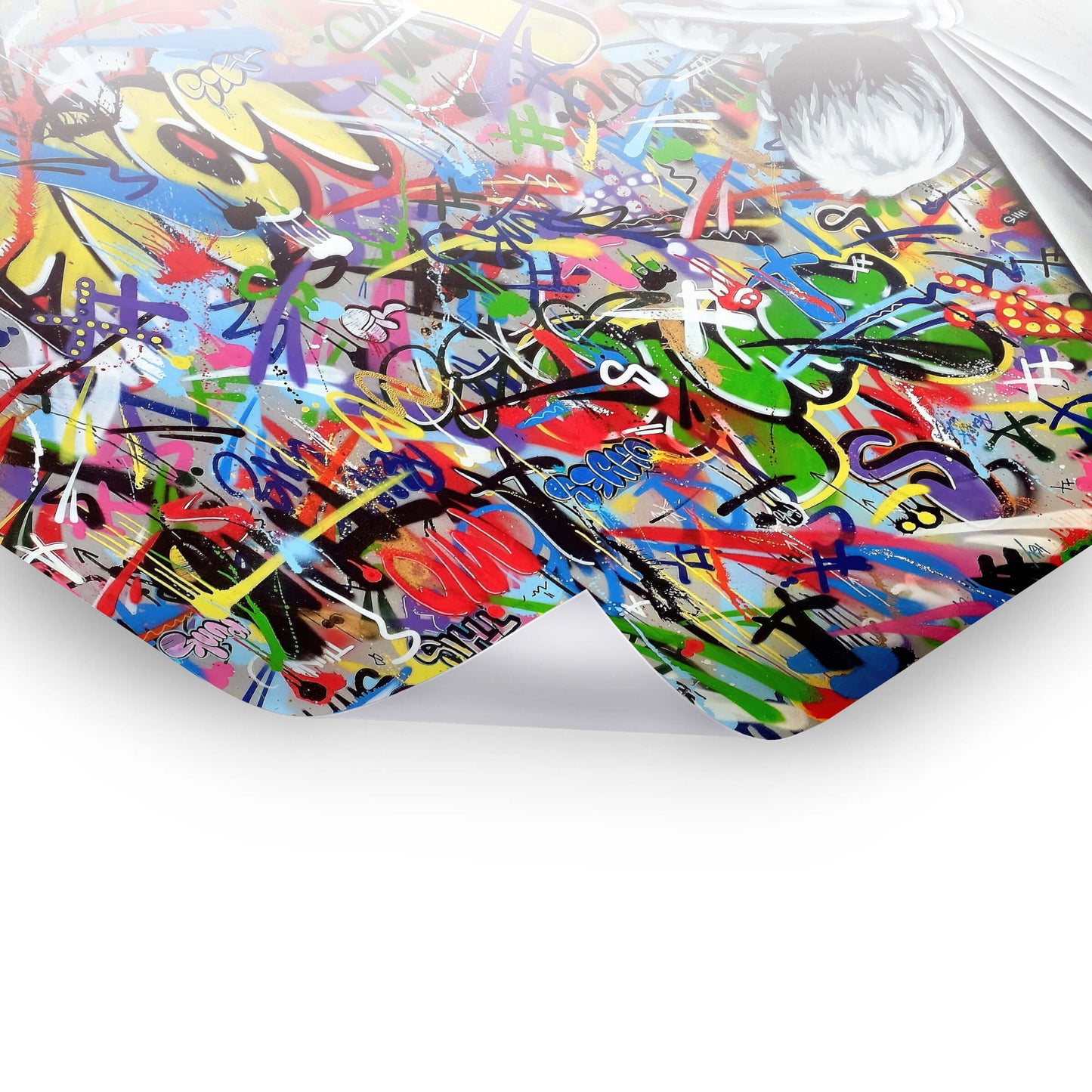 Behind the Curtain - Moderne Pop Art Bilder als Poster & Hahnemühle-Wandbild