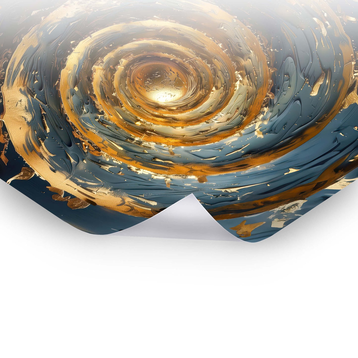 Golden Swirl - Goldene Bilder als Poster & Hahnemühle-Wandbild