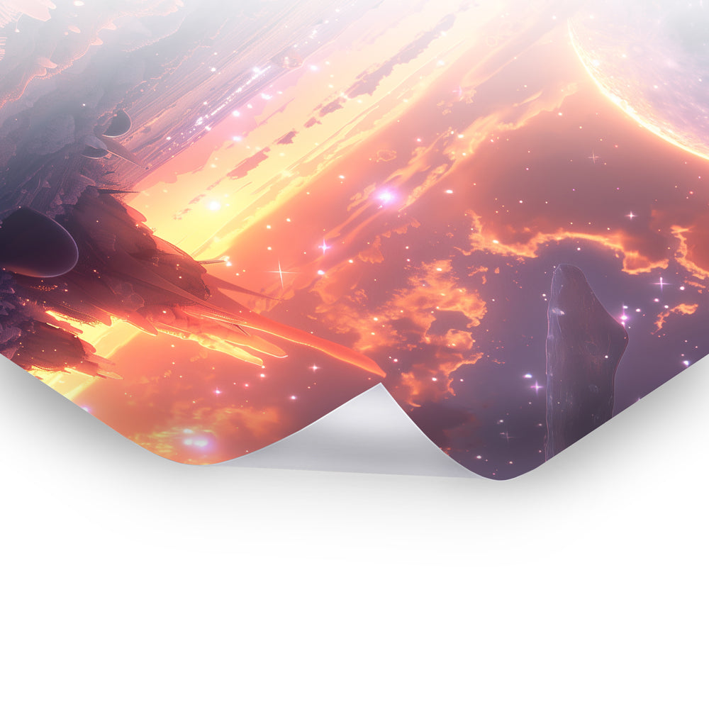 The Magical Moonrise - Episch Poster & Hahnemühle in beeindruckenden Landschaftsbildern