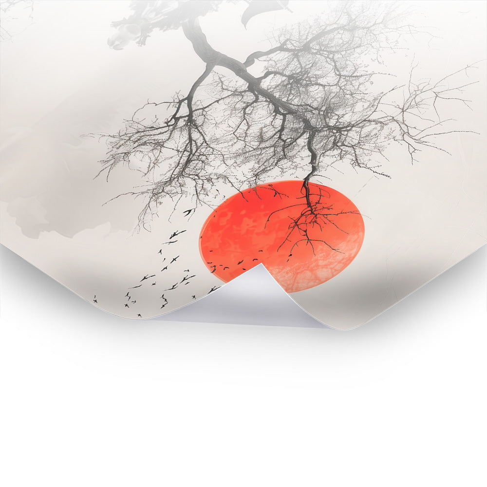 Morning Zen - Asiatische Kunst als hochwertiges Poster & Hahnemühle