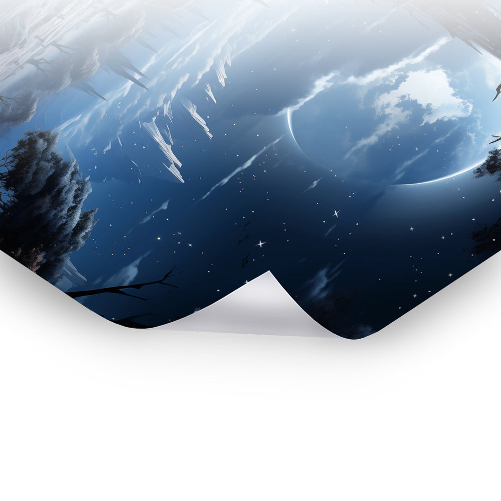 Whispering Night - Episch Poster & Hahnemühle in beeindruckenden Landschaftsbildern