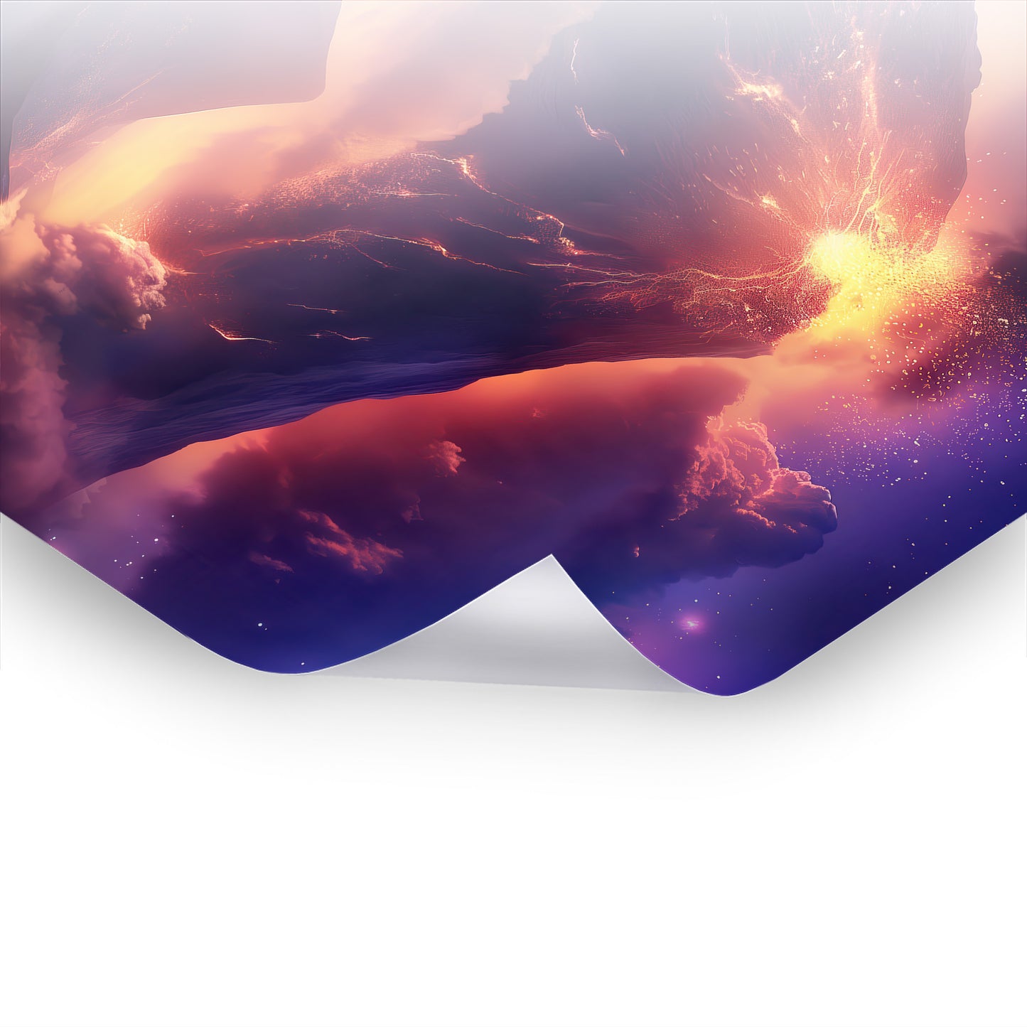 Mountain of Fire - Episch Poster & Hahnemühle in beeindruckenden Landschaftsbildern