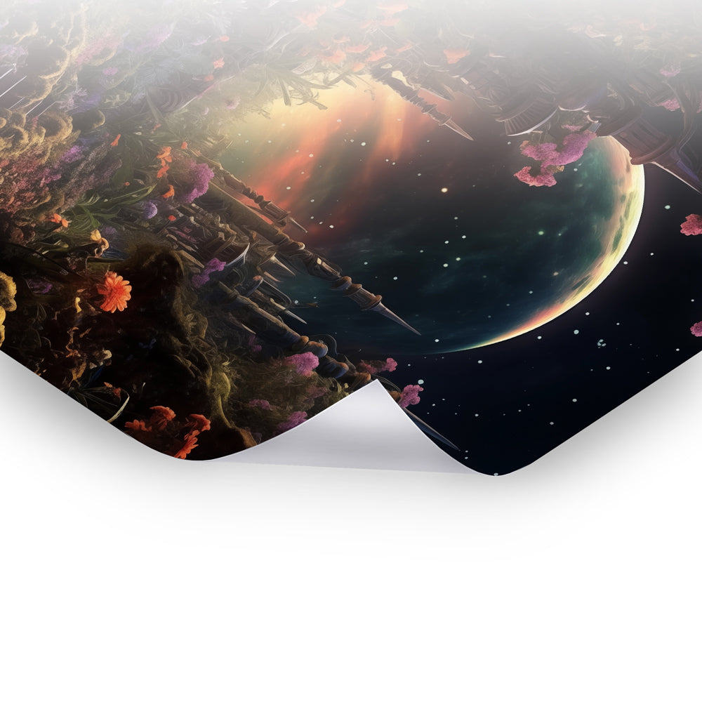 Galactic Eden - Episch Poster & Hahnemühle in beeindruckenden Landschaftsbildern