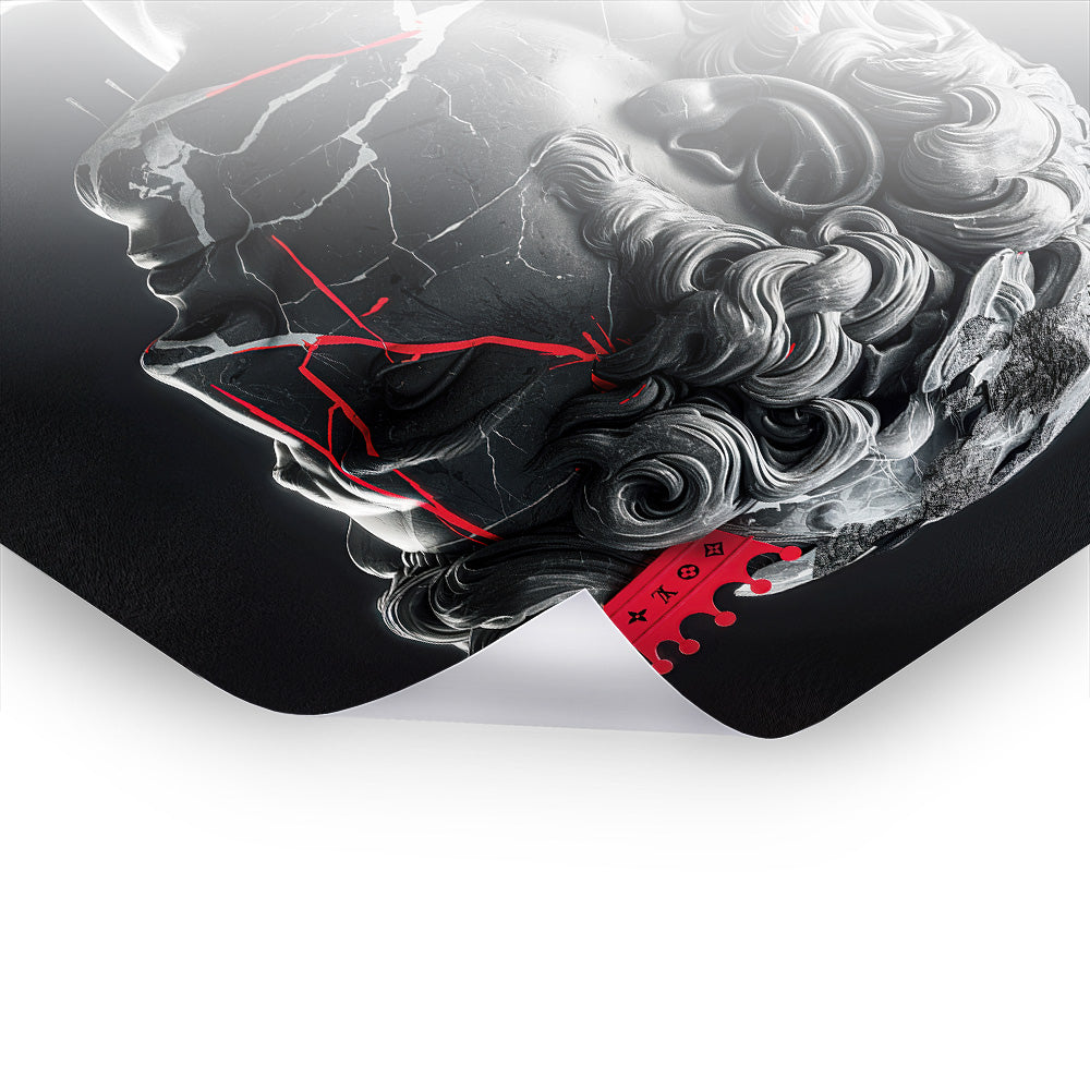 David's Legacy No. 1 - Schwarz-Weiß Kunst als Premium Poster & Hahnemühle