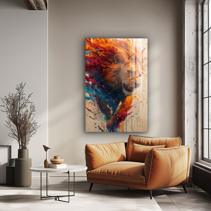Colors of Domination - Hochwertige Wandkunst in stilvollem Interieur
