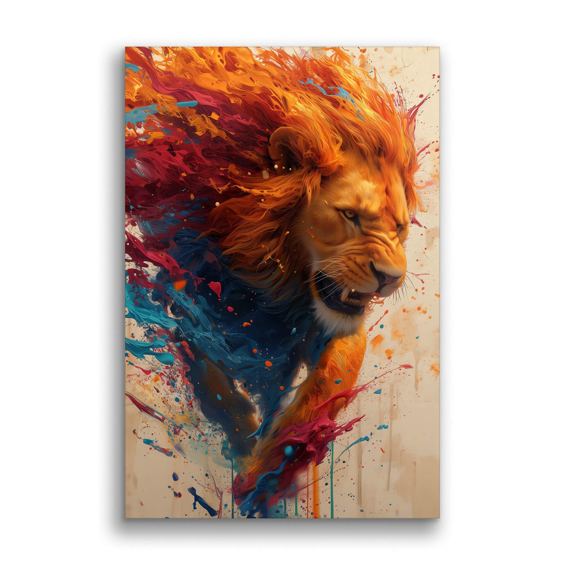 Colors of Domination-Wall Art AI