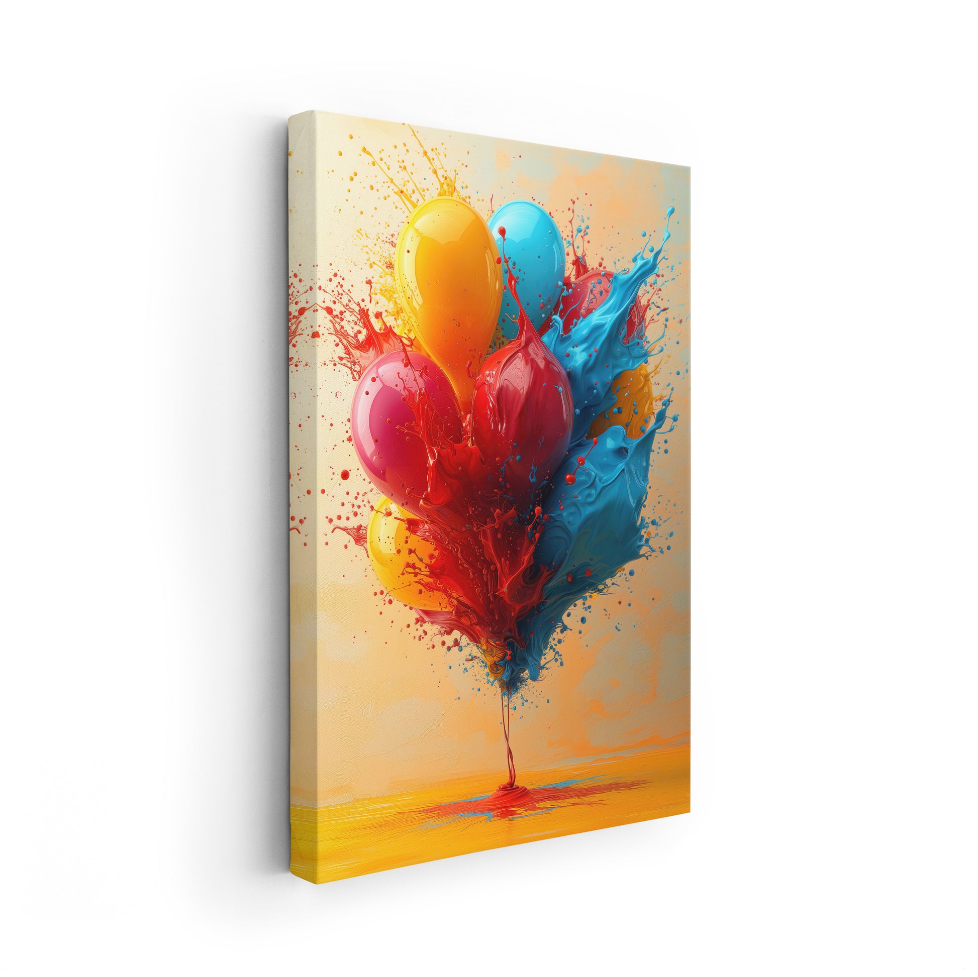 Colorful Balloons - bunte Kunst auf hochwertiger Leinwand