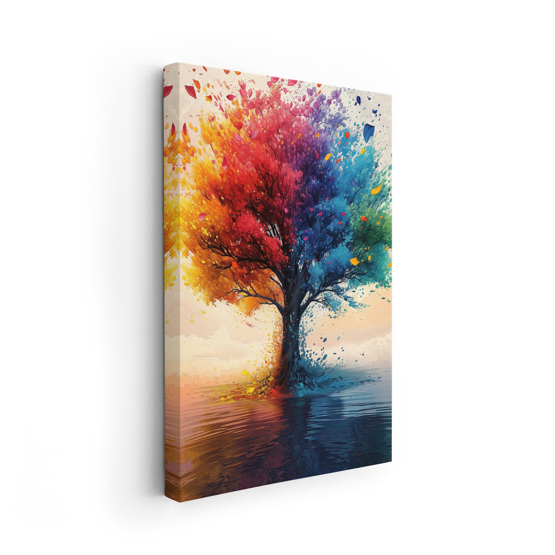 Vivid Essence - bunte Kunst auf hochwertiger Leinwand