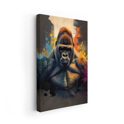 Majesty of the Jungle - bunte Kunst auf hochwertiger Leinwand