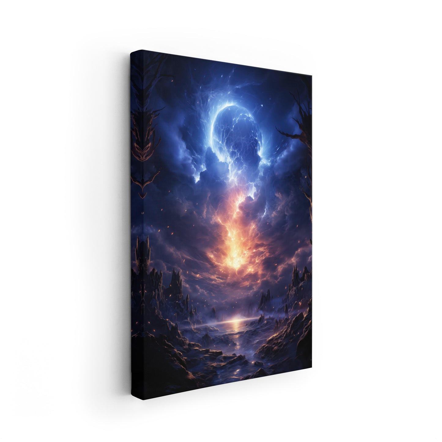 Galactic Sparks - Zeitlose Landschaft Bilder auf Leinwand