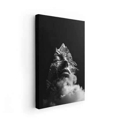 Stone and Soul-Wall Art AI