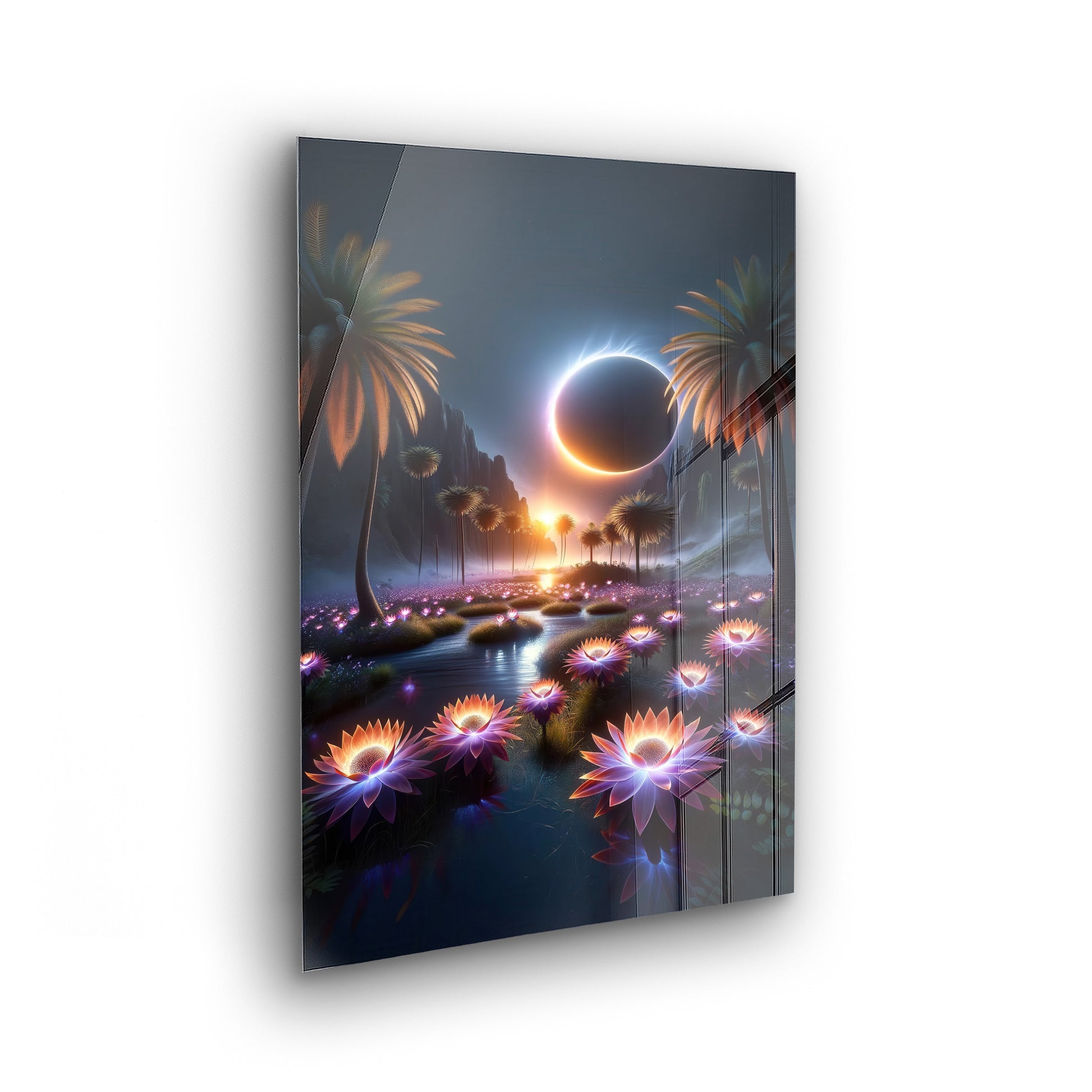 Flowers of Darkness - Elegante Landschaftsbilder als Acrylglas-Wandbild