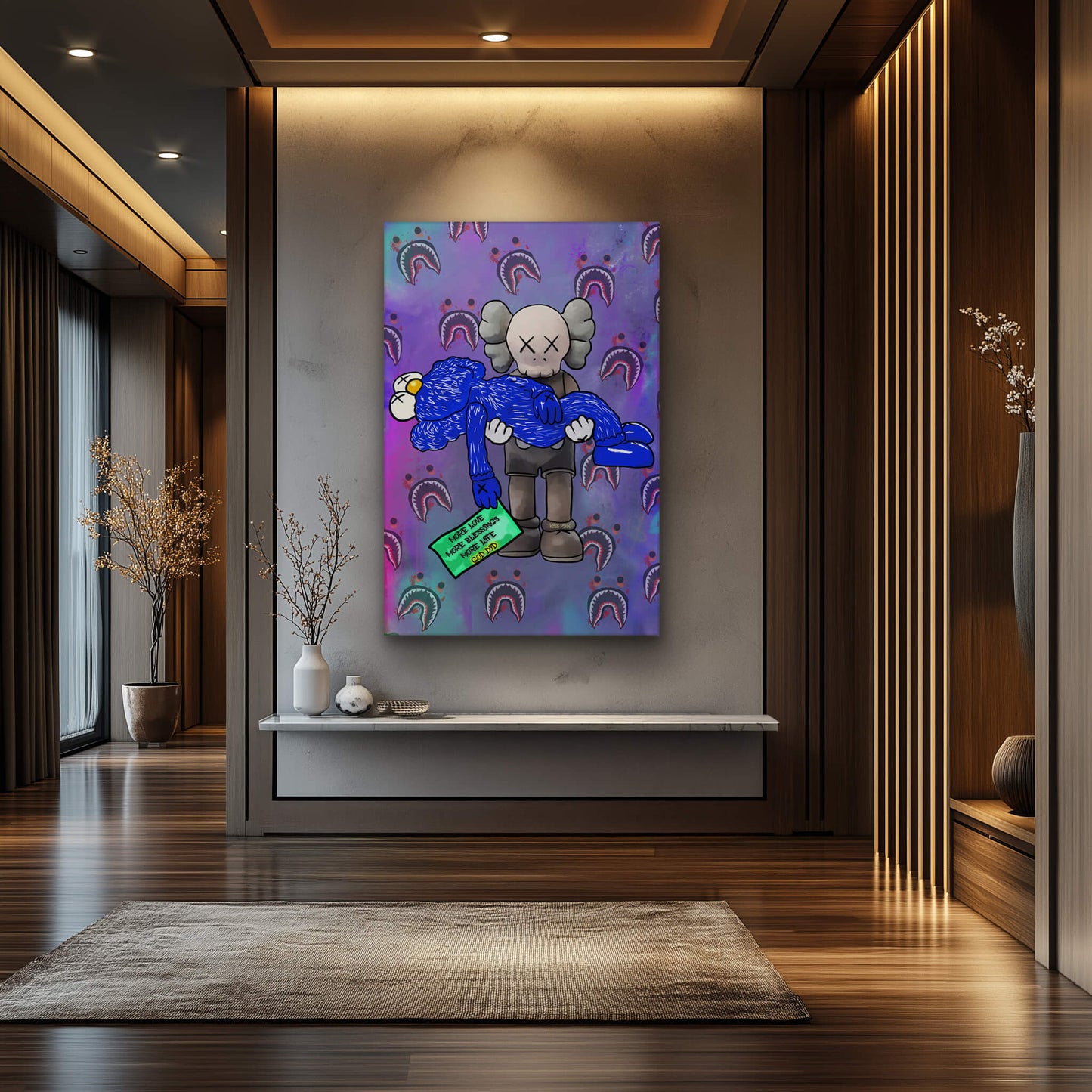 Blue Kaws