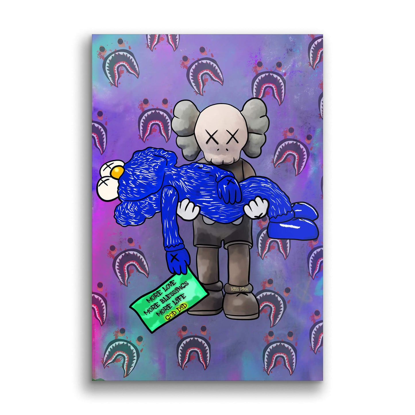 Blue Kaws