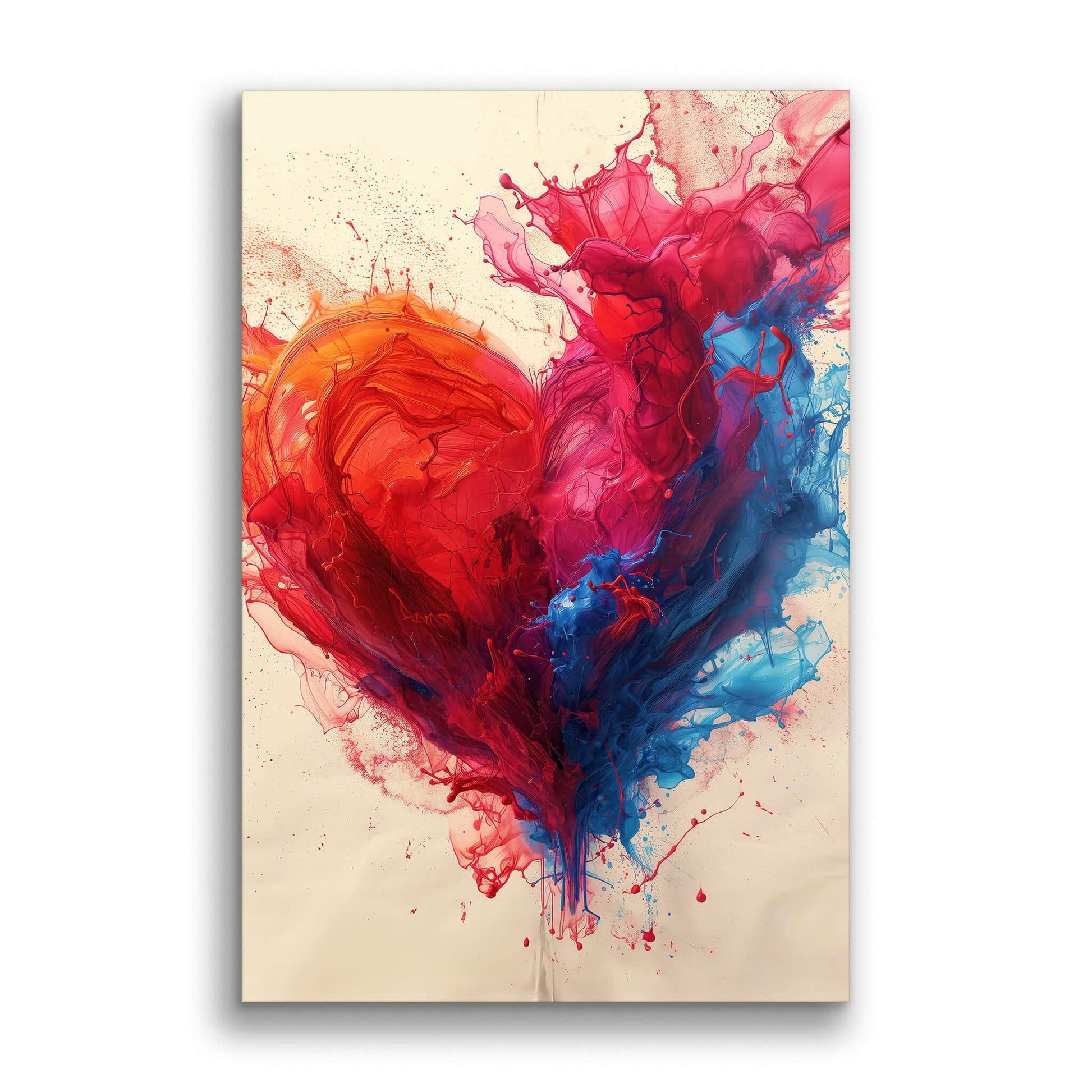 Lovely Pulse of Colors-Wall Art AI
