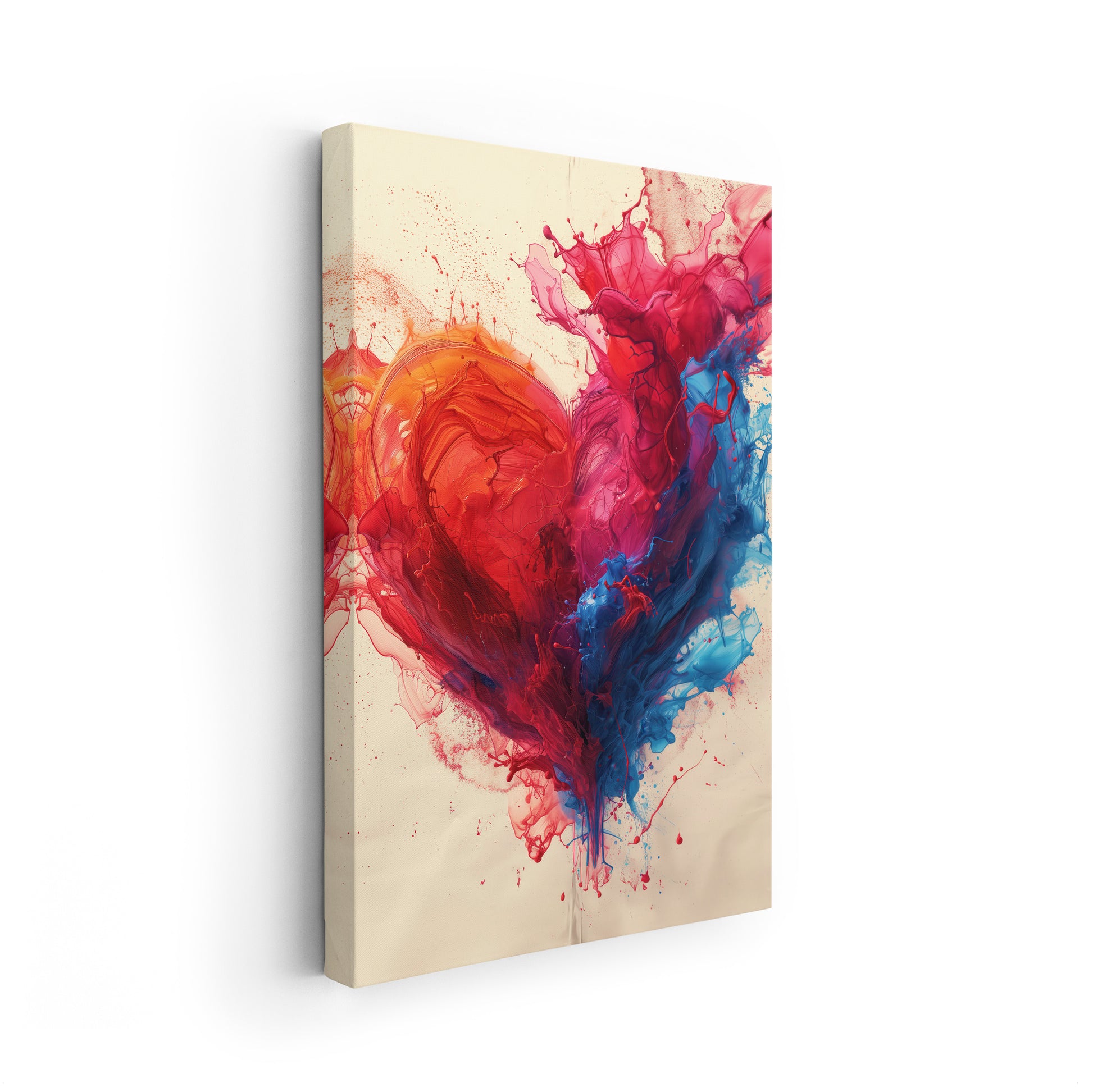 Lovely Pulse of Colors - bunte Kunst auf hochwertiger Leinwand