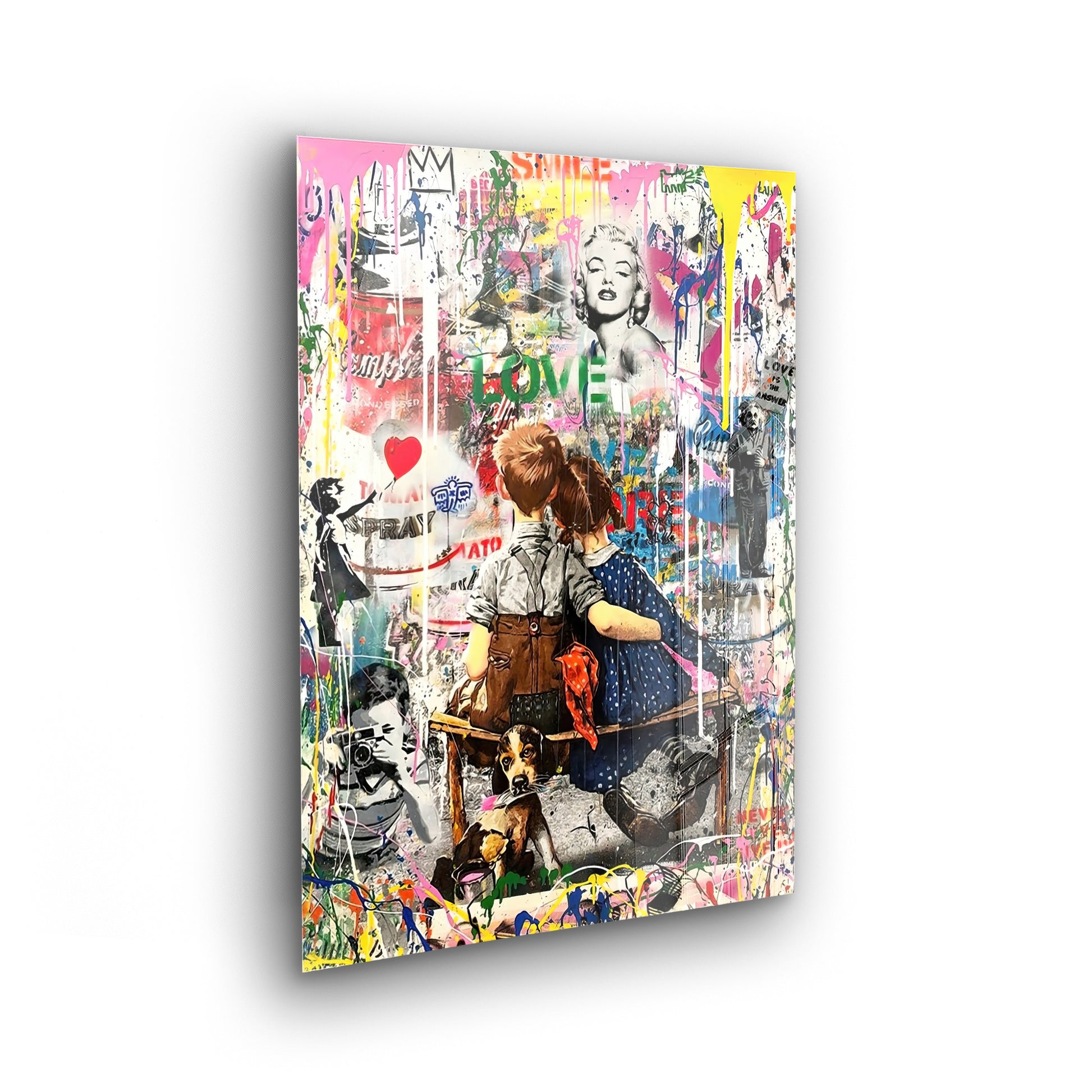 Two Little Urban - Stilvolle Pop Art Bilder als Acrylglas-Wandbild