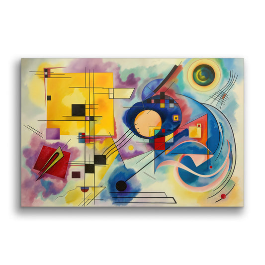 Colorful Structures-Wall Art AI
