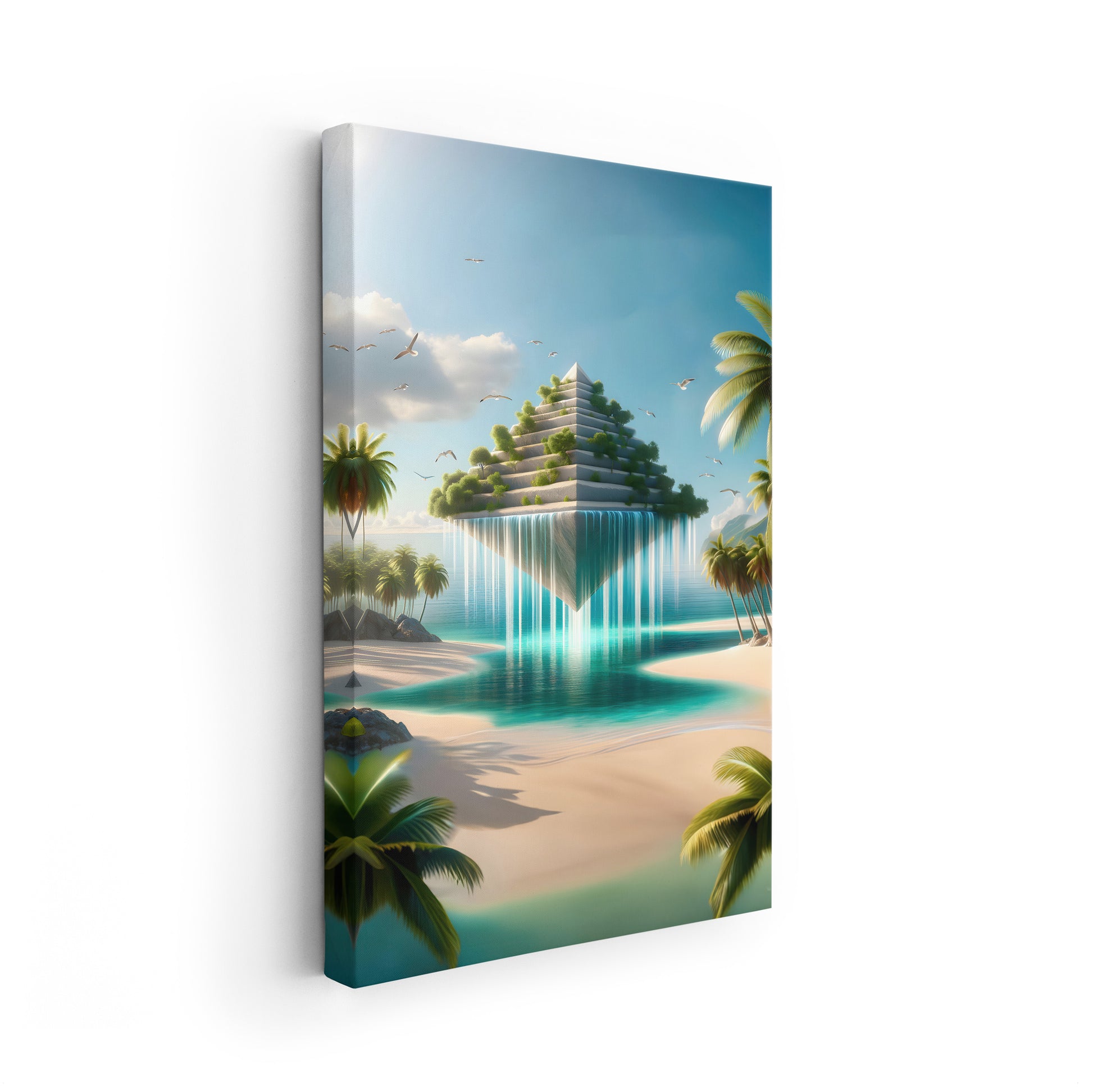 Sanctuary Falls - Zeitlose Landschaft Bilder auf Leinwand