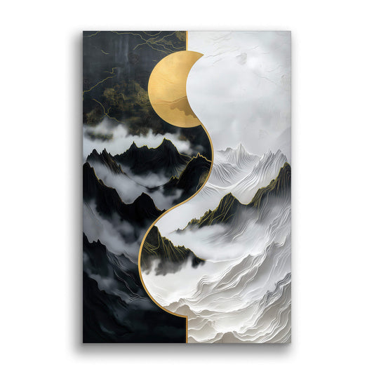 Harmony of Contrasts-Wall Art AI