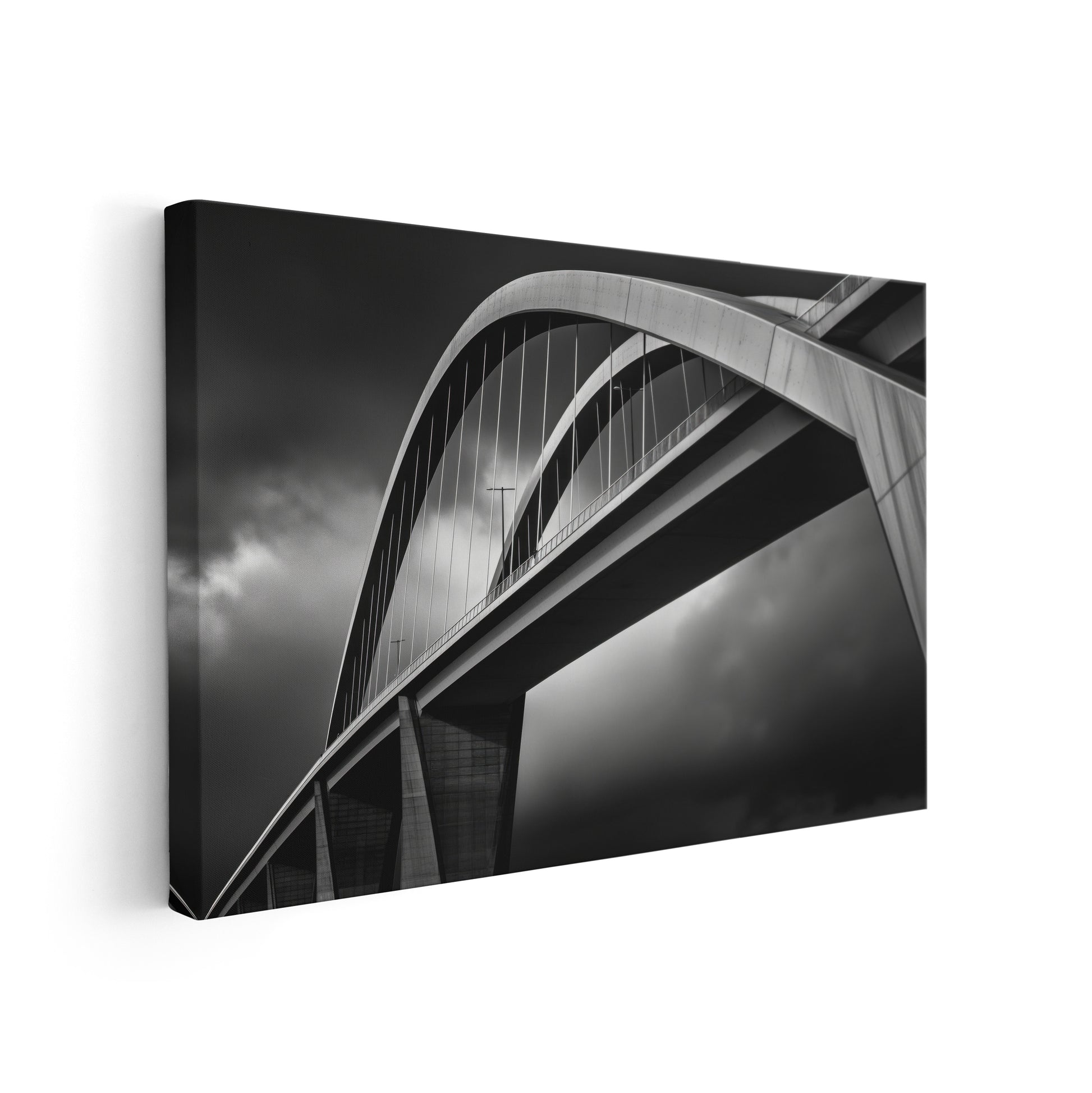 Sky and Structure-Wall Art AI