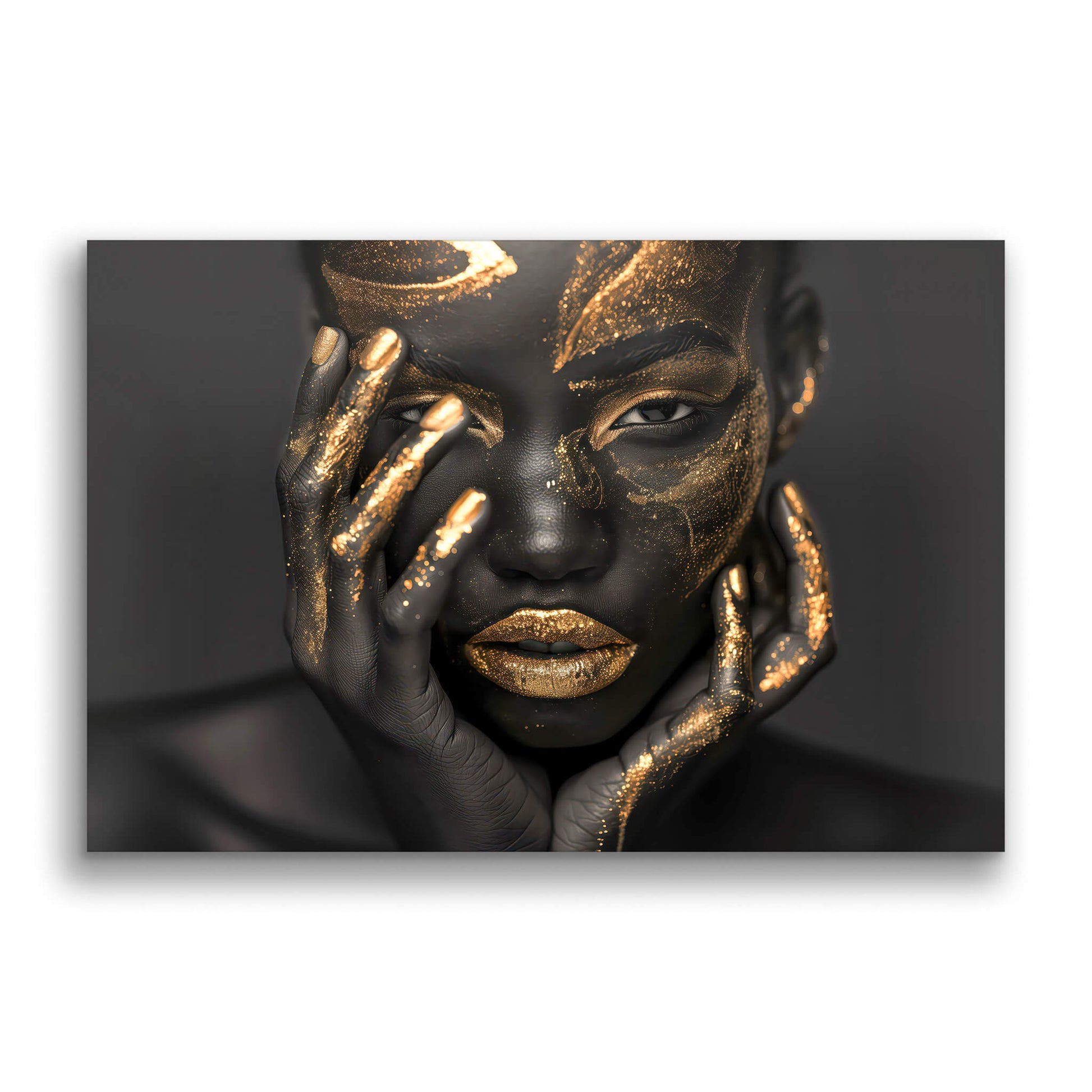 Sparkling Elegance-Wall Art AI