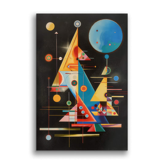 Abstract Astronomy-Wall Art AI