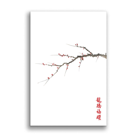 Lonely Bloom-Wall Art AI