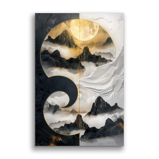 Zen of the Mountains-Wall Art AI